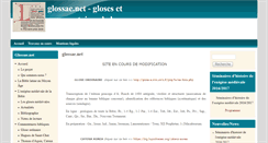 Desktop Screenshot of glossae.net